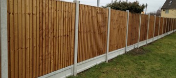 Garden Panel Fencing Essex